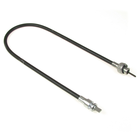 Speedometer cable union nut M18x1.5, socket 16mm - 7.2x2.8mm, length: 620 mm