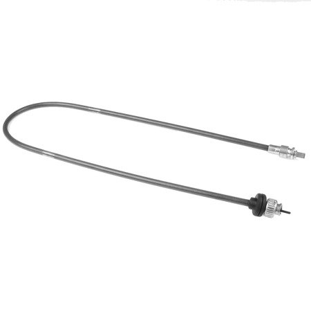 Speedometer cable with rubber grommet suitable for IWL Berlin Scooter (SR59) - gray