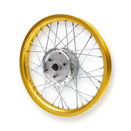 Spoked wheel 16 inches 1.60 x 16 "for Simson S50 S51 S70 KR51 SR4 - chrome-plated steel