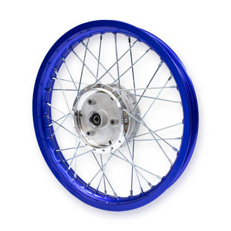 Spoked wheel 16 inches 1.60 x 16 "for Simson S50 S51 S70 KR51 SR4 - chrome-plated steel