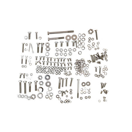 Stainless steel screw set 262 pcs. Hexagon screw A2 for Simson KR51 / 1 Schwalbe