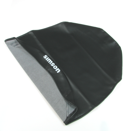 Waterproof seat cover suitable for Simson SR50 SR80 S53 S83 - smooth, black