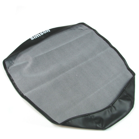 Waterproof seat cover suitable for Simson SR50 SR80 S53 S83 - smooth, black