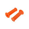 (Pair) Grips Handlebar rubber suitable for Simson S50 S51 S53 S70 SR50 - orange