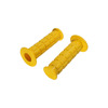 (Pair) Grips Handlebar rubber suitable for Simson S50 S51 S70 S83 SR50 - yellow