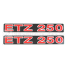 2 pcs x stickers for MZ ETZ 250 telescopic fork | 1.Quality UV-resistant new