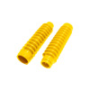 2x bellows for telescopic fork for Simson S50, S51, S53, S70, S83, SR50 - yellow