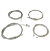 Bowden cable set Bowden cables suitable for IWL Pitty (4 pieces) - gray