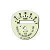 Dial for heraldic tachometer (horseshoe) suitable for Simson SR1 SR2