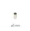 End cap for Bowden cable sleeve ø5mm for moped, motorcycle - end cap chrome-plated