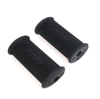 Footrest rubbers (pair) oval with Auto Union lettering for DKW RT125 RT200 RT250