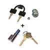 Lock for side cover + handlebar with 2 keys for Simson S50 S51 up to year 87