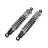 Pair of struts shock absorbers suitable for WSK 125 175, SHL, WFM - chrome, 360 mm