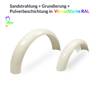 Powder coating service mudguards fenders Simson S51 in metallic (Candy)