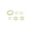 Set of felt rings for engine and gearbox housing, rear and front wheel for BMW R35 (6 pieces)