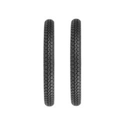 2x Reifen Vee Rubber 2.75x16 43P VRM015 für Simson S50 S51 S53 S70 S83 KR51 SR4