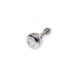 Schnellverschluss Knopf für Seitendeckel für Simson S50 S51 S70 - silber