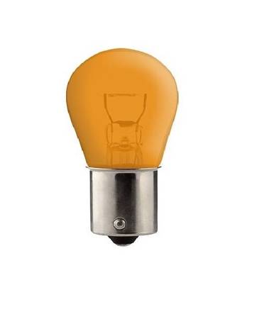 Glühlampe Glühbirne 12V PY21W Amber Orange BA15s Stifte gerade - E-Prüfzeichen