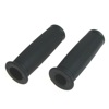 Paar Griffgummis 22 mm ballige Form für AWO Touren Sport, EMW R35, IWL - schwarz