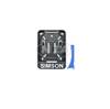 Wechsel-Kennzeichenhalterung mit Aufdruck für Simson S50 S51 S70 SR50 KR51/2 SR4