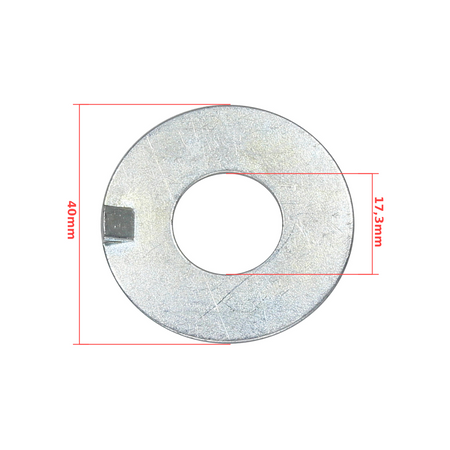 DIN432 Locking Plate 17 for Chain Sprocket - MZ ETZ 250/251/301/TS250