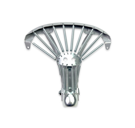 Saddle frame driver's seat for Simson SR1 SR2 SR2E - steel, grey, galvanized