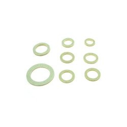 BMW R12 Felt Seal Set (8 pcs) – Crankshaft, Gearbox, Hub