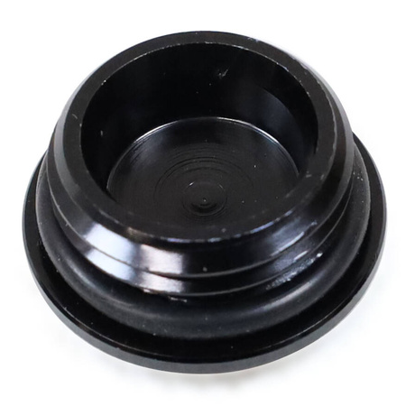 Śruba/zaślepka aluminiowa czarna do Simson S51/KR51/SR50 + O-ring