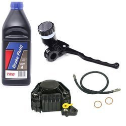 Set master cylinder brake pump + brake caliper + brake fluid for MZ ETZ