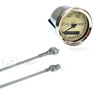 60mm Tachometer + Grey Tachometer Cable for MZ RT125/1/2/3