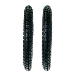 2x tires Awina 2.5 x 9 25D F-869 for Romet Pony, Hercules CB 1 2 CityBike