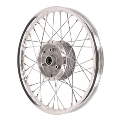 Spoked Wheel 1.50x16 for SIMSON – Polished Alloy Rim & Chrome Spokes
