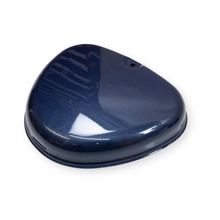 Set: Tank + side cover sealed for Simson S51 S50 - dark blue metallic