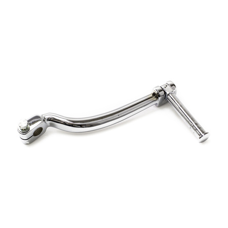 Kick starter lever without outer stop suitable for Simson AWO 425 - chrome