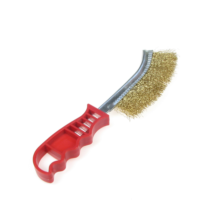 270mm steel wire brush, brake brush, caliper brush, steel-brass wire brush