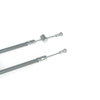 Bowden cable set: brake cable, clutch cable, throttle cable, starter cable for Simson SR4-2 - gray