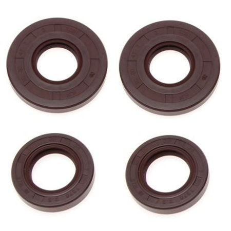 Engine Shaft Seal Set for MZ TS250 4-Speed – 4pc (brown)