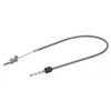 Rear brake cable (internal thread) for Simson SR4-1 foot brake - grey
