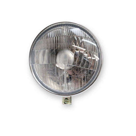 Scheinwerfer Set H4 mit Standlicht Kugellampe (Metall) für Simson S51 S50