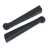 Set: 2x cover for aluminum hand lever for Simson S50, KR51/1 Schwalbe - black