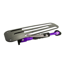 Set: Seitenständer für Trittbrett für Simson Schwalbe KR51/1 KR51/2 - lila