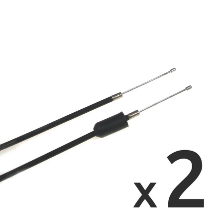 2x Throttle Cables (Bowden) for BMW R60/6 Motorcycle – Replacement