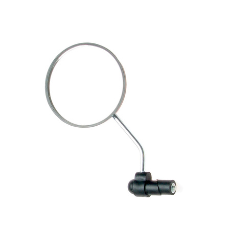 Uniwersalne lusterko wtykowe ø110 do kierownicy stalowej ø19mm (prawe/lewe) do roweru