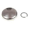 Right Aluminum Cover Cap with Cutout & Circlip for AWO Touren Suspension