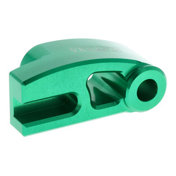 Podkładka dystansowa CNC do Simson S50, S51, S70 - aluminium, anodowane na zielono