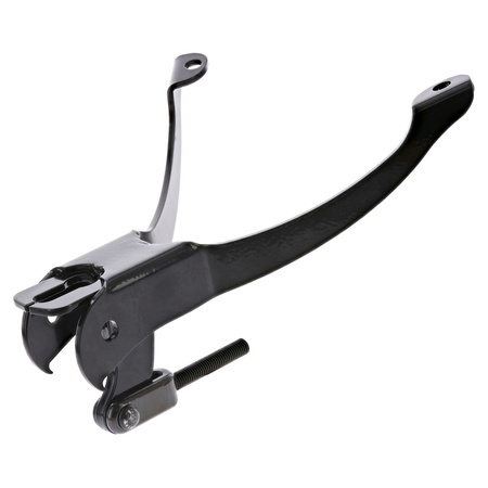 Seat frame with fork mount for AWO 425T — black, powder-coated