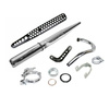 Układ wydechowy kompletny ø28mm z wgnieceniem do Simson S50 S51 S70 Enduro - 10-częściowy