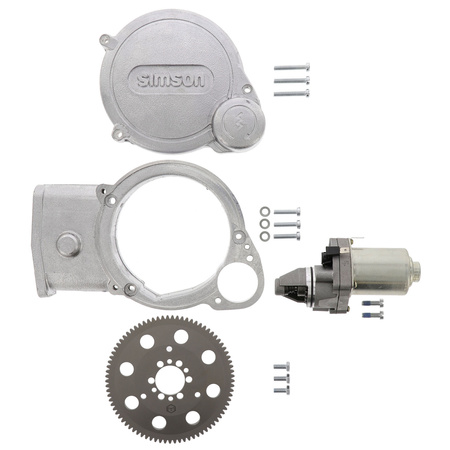 Set Elektrostarter Anlasser für PVL + EMZA Zündungen M531-M541 - Simson S51 SR50