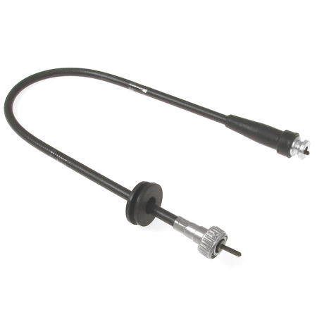 Speedometer cable with rubber boot for IFA RT125/0 - 550mm, black