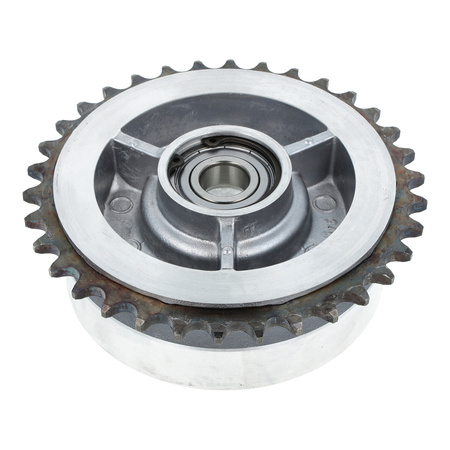 34-tooth sprocket carrier for Simson S51/S50/KR51/SR4 - sealed bearing